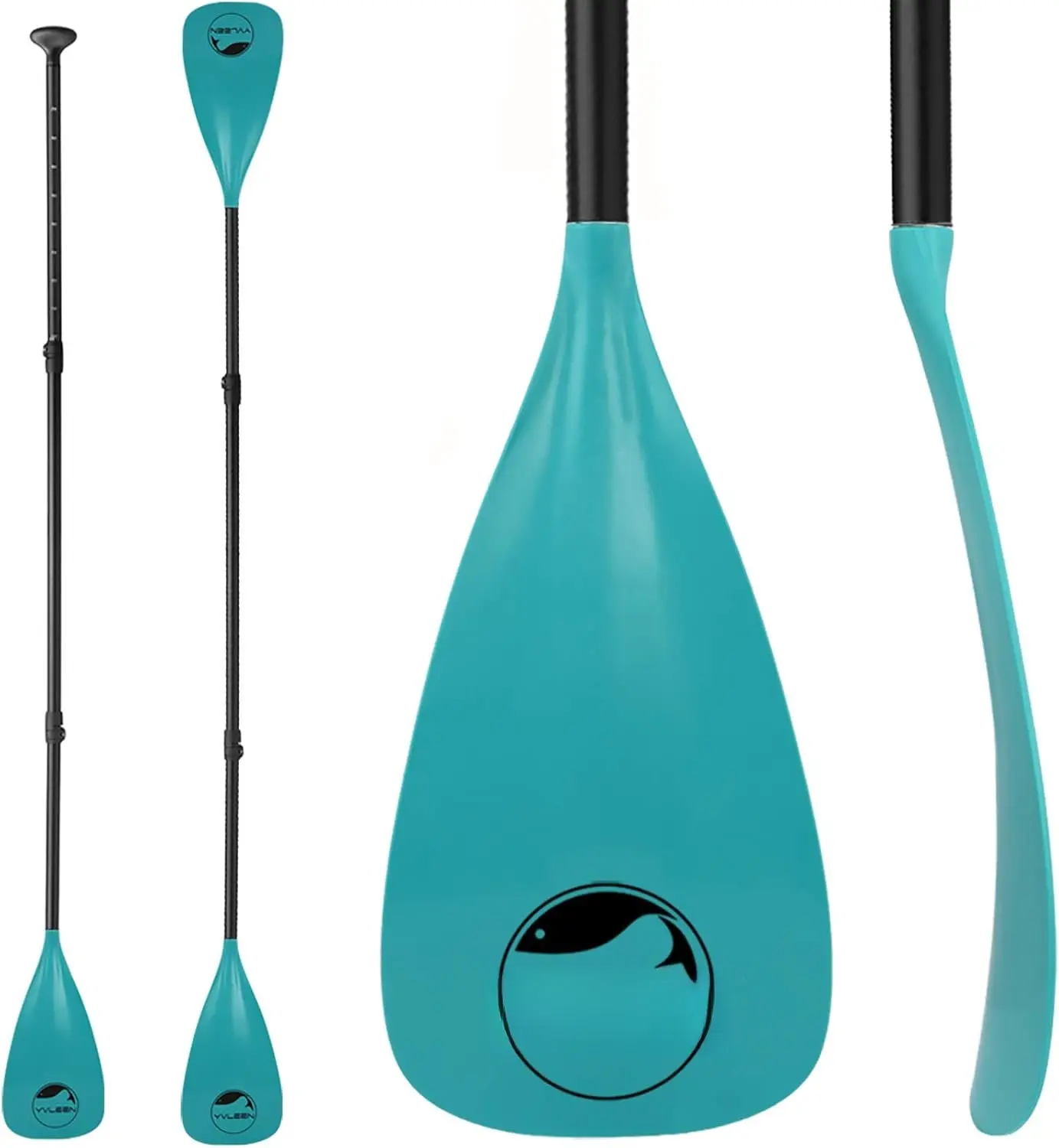 SUP Paddle Board PaddleStand up Paddleboard Paddles Adjustable  4- Floating Kayak PaddleConvertible Paddle