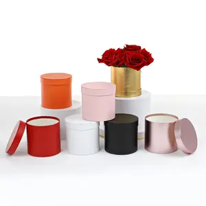 Cylinder Box, One Size, Qty. 1, Variety of Colors, 5.5″ dia. x 5″ inch, W539