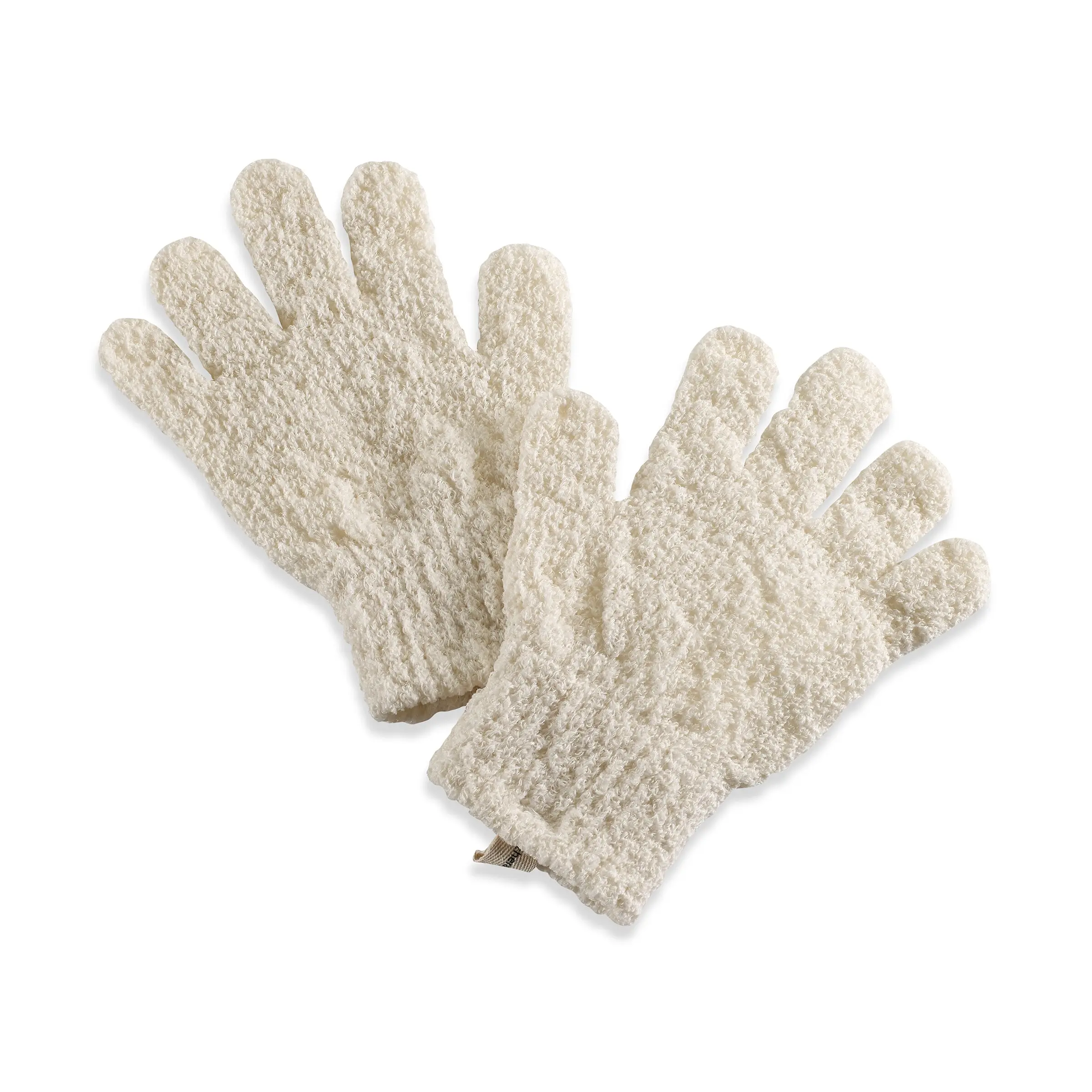 Organic Cotton Exfoliating Hydro Gloves - Natural