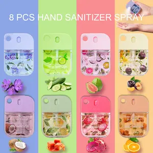 Wish Power Mist Hydrating Hand Sanitizer Spary Fragrance，Gift Box，Cute and Portable，leaves hands sanitized, hydrated, and delicately scented，Suitable for gift giving，Travel Size，Can be placed in the car, pocket, or bag