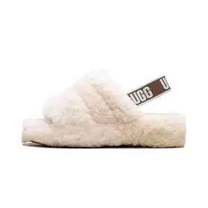 Fluff Yeah Slide WMNS "Beige" 1095119 NAT