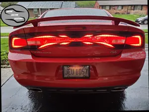 11-14 Dodge Charger Taillight Decal Design 5