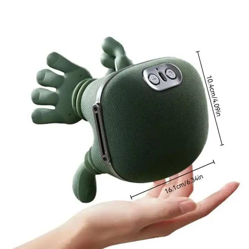 Multi functional simulated human hand five finger shoulder and neck massager, electric massage function neck and shoulder massager, wireless portable USB charging. Deep tissue massage, suitable for the neck, shoulders, back, arms, and legs Shiatsu heat