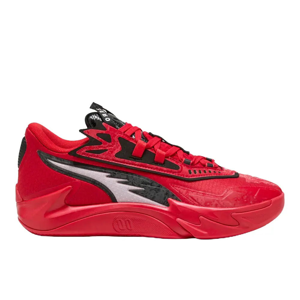 PUMA Mens Scoot Zeros Ii O.D.D. City Basketball Sneakers Shoes - Black, Red