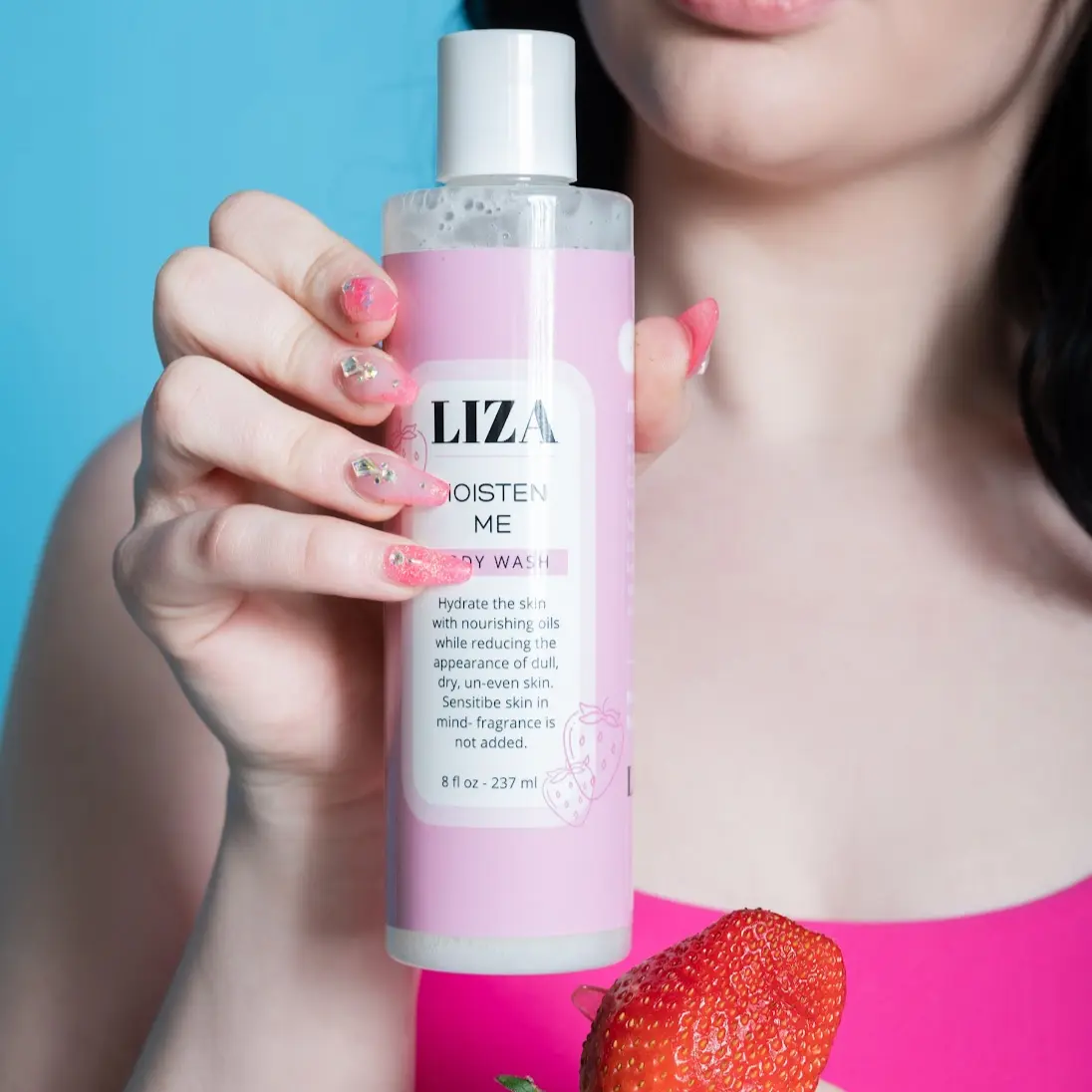 Moisten Me Strawberry Body Wash