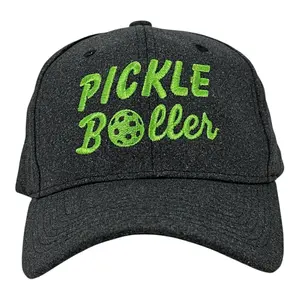 Pickle Baller Hat Funny Sarcastic Pickleball Graphic Novelty Cap Funny Hats Funny Pickle Ball  Novelty Caps for Men Black - Standard