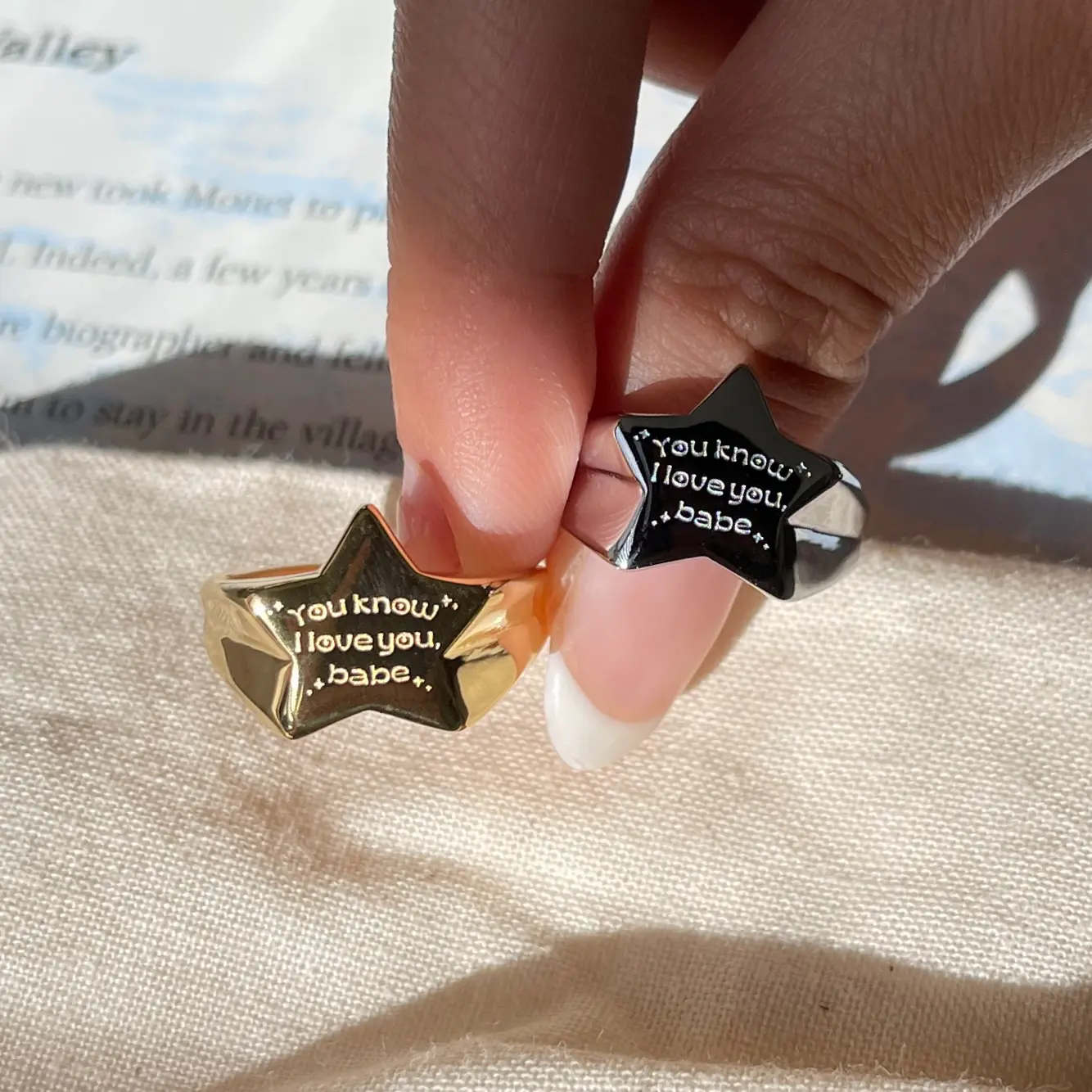 Star Love Ring unique ring