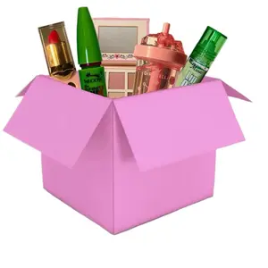 Beauty Box – Mixed Makeup & Skincare Products | Gloss, Lipstick, Mascara & Hydrating Oil Set