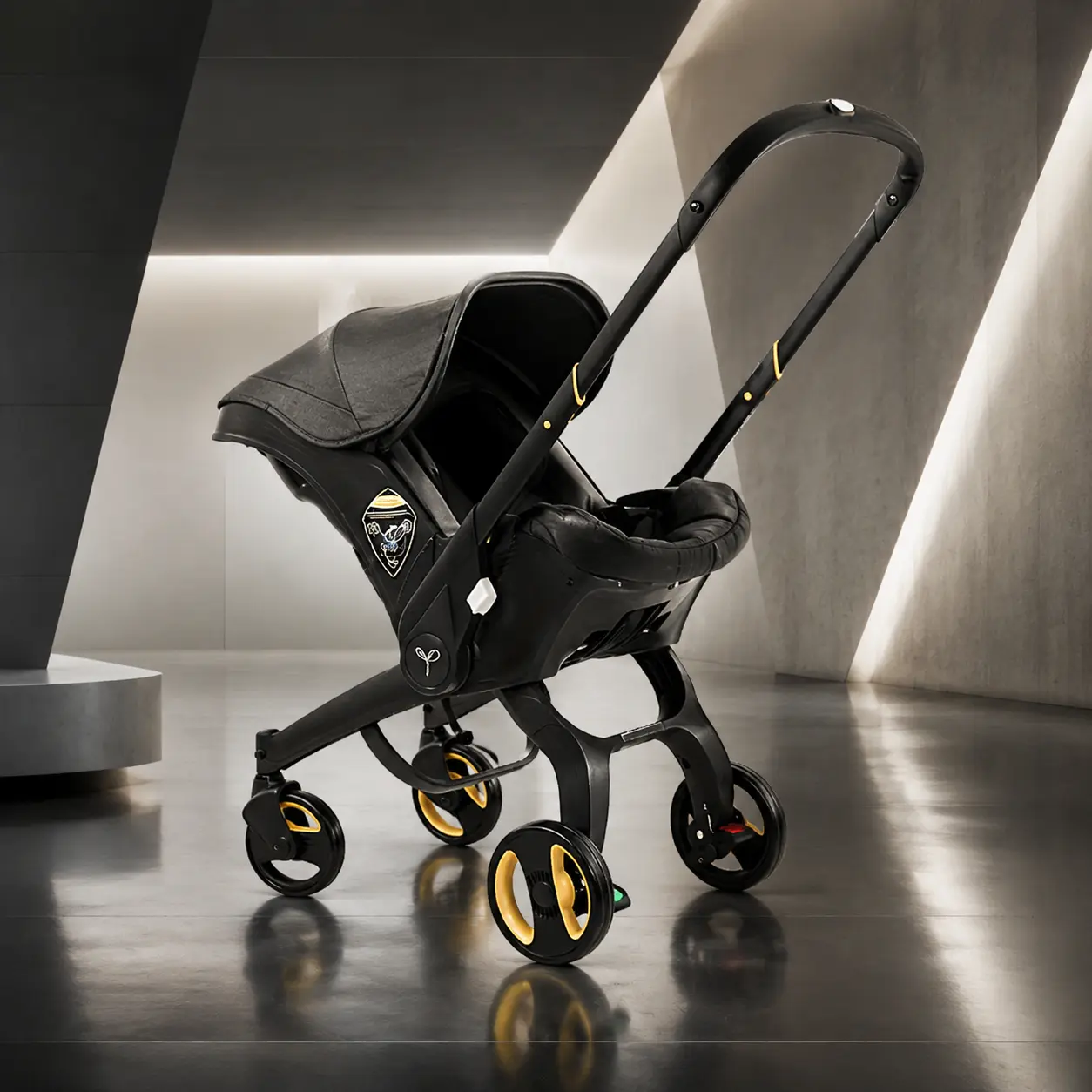 Portable Reversible Baby Stroller - Lightweight Folding Infant Pushchair with Adjustable Recline, Durable Metal Frame, Compact Travel Design, Infant Car Seat Compatibility for Daily Outdoor & Shopping Use