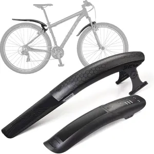 Quick-Release Mountain Bike Mudguard, Adjustable Angle, Textured Surface Design, Suitable for Rear Wheel or Front/rear Use