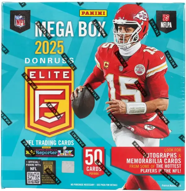 2025 NFL Donruss Elite Mega Box