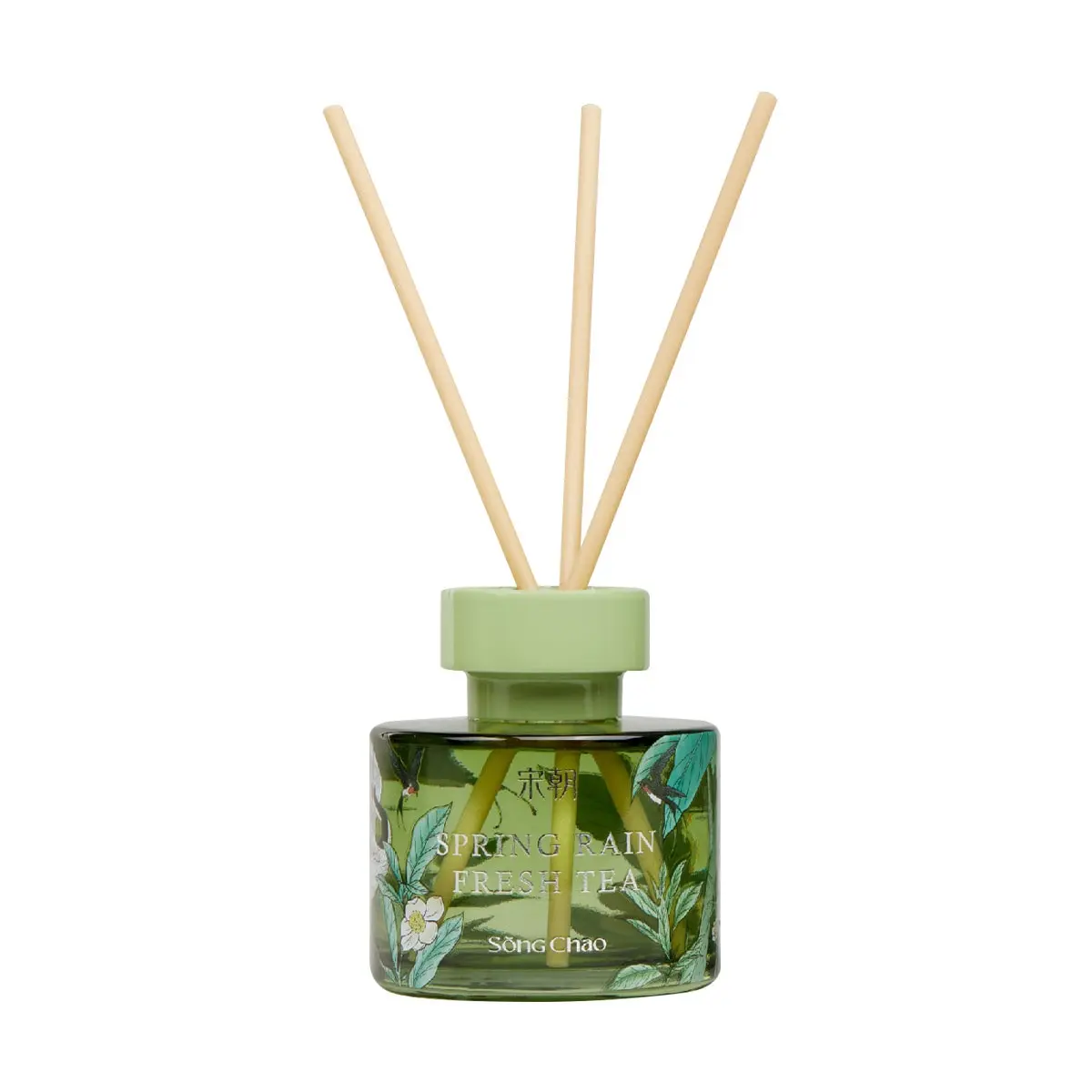 SONG CHAO Scented Fragrance Diffuser - No-Flame Aromatherapy Freshener, Spring Rain Green Tea Scent, Ideal Gift for Indoor Space Selfcare