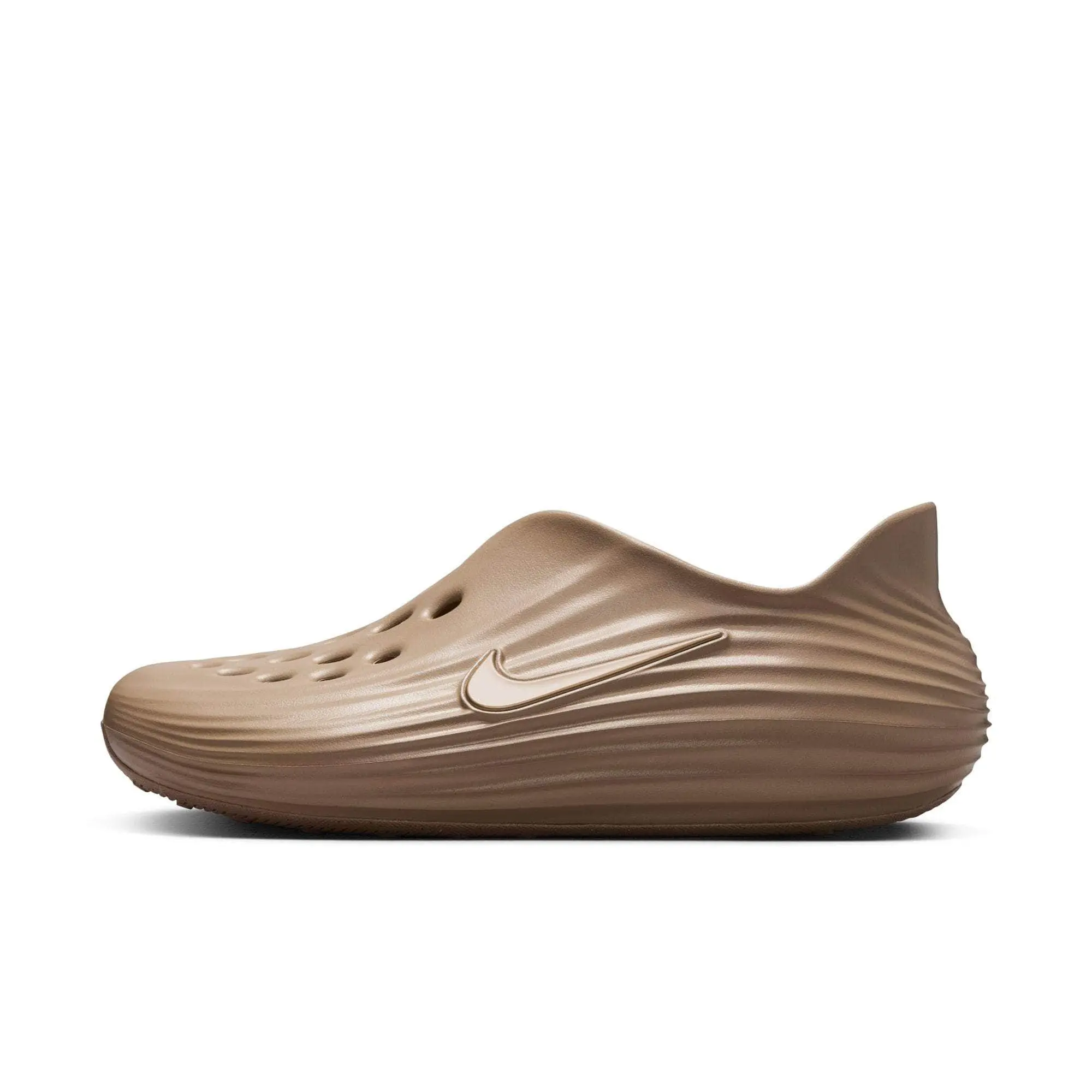 Men's Khaki Casual Trainers Footwear - Wide Toe Box, Soft Reactx Foam, Rubber Sole, Breathable Vents, Recovery-Focused for Daily Walking, Casual Sports, Model Hv5060-200