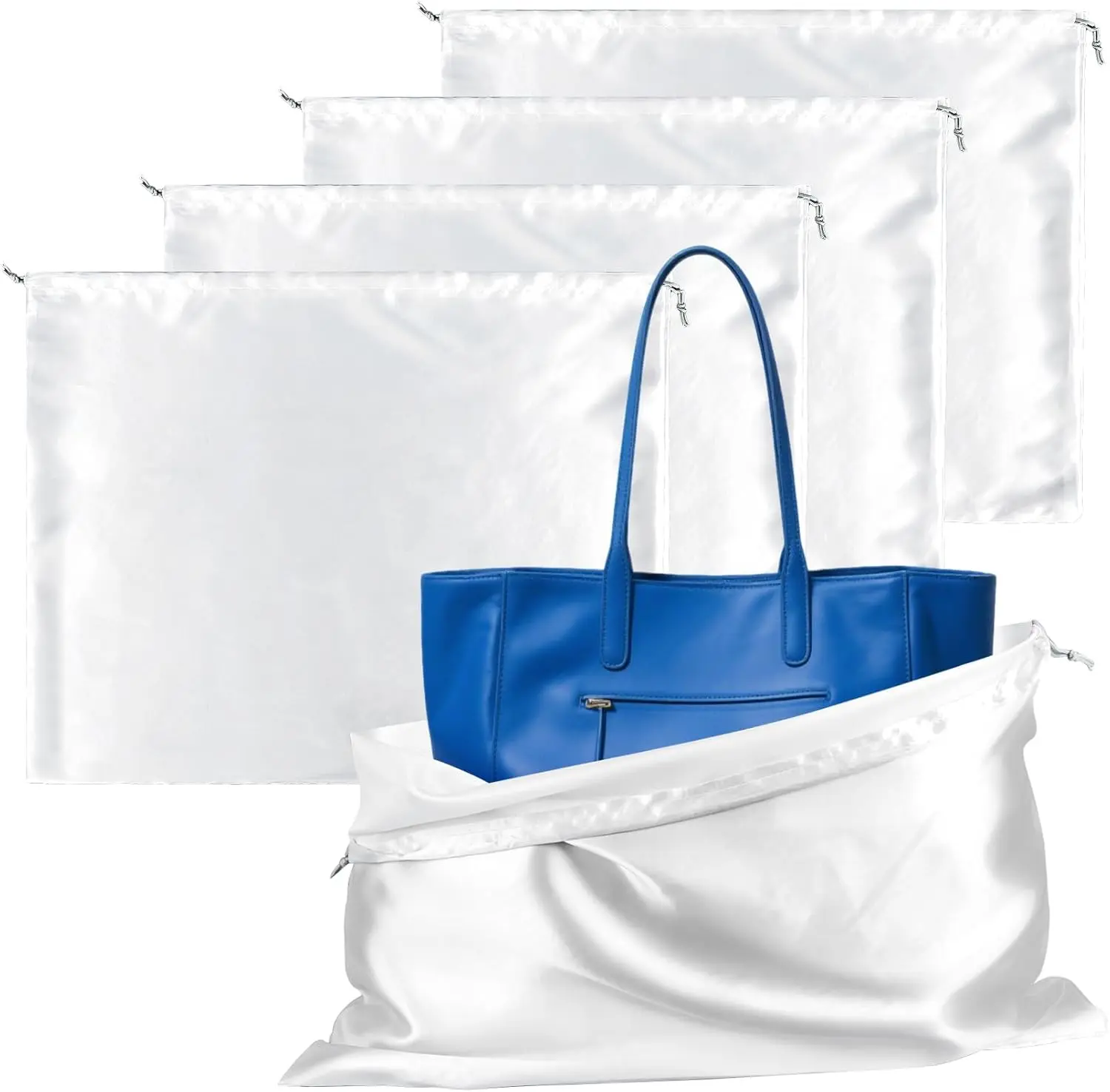 Dust Bags Handbags 4 Pack Silk Purse Dust Bags Handbag Storage Dust Cover Bag Purses Handbags Shoes Clothes