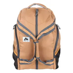 Ozark Trail 35 Ltr Convertible Backpack Duffel, Durable Polyester, Brown