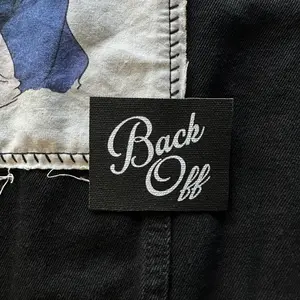 Back Off Sew On Fabric Patch