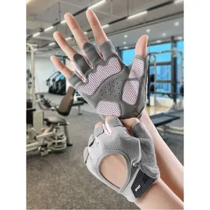 1 Pair Unisex Fitness Gloves, Anti-Callus, Workout Gym Equipment Training, Suitable For Weightlifting, Kettlebell, Pull-Up Bar