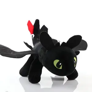 Dragon Plush Car Decor, Night Fury Plush, Helmet Accessory, Anime Dragon Decor, Cute Dragon Suction, Light Fury Decoration