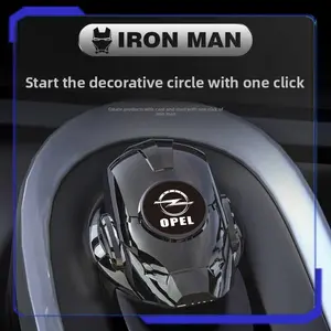 One-button start protective cover start/stop button trim   For Opel Astra j Insignia Astra g Corsa Zafira b Mokka Vivaro Meriva