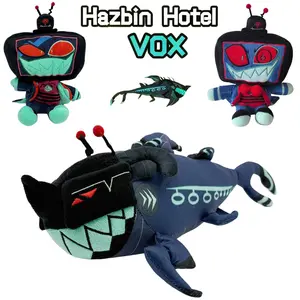 Hazbin Hotel Vox Plush | Soft Short Plush PP Cotton Stuffed Toys | Helluva Boss Collectible Gifts for Fans