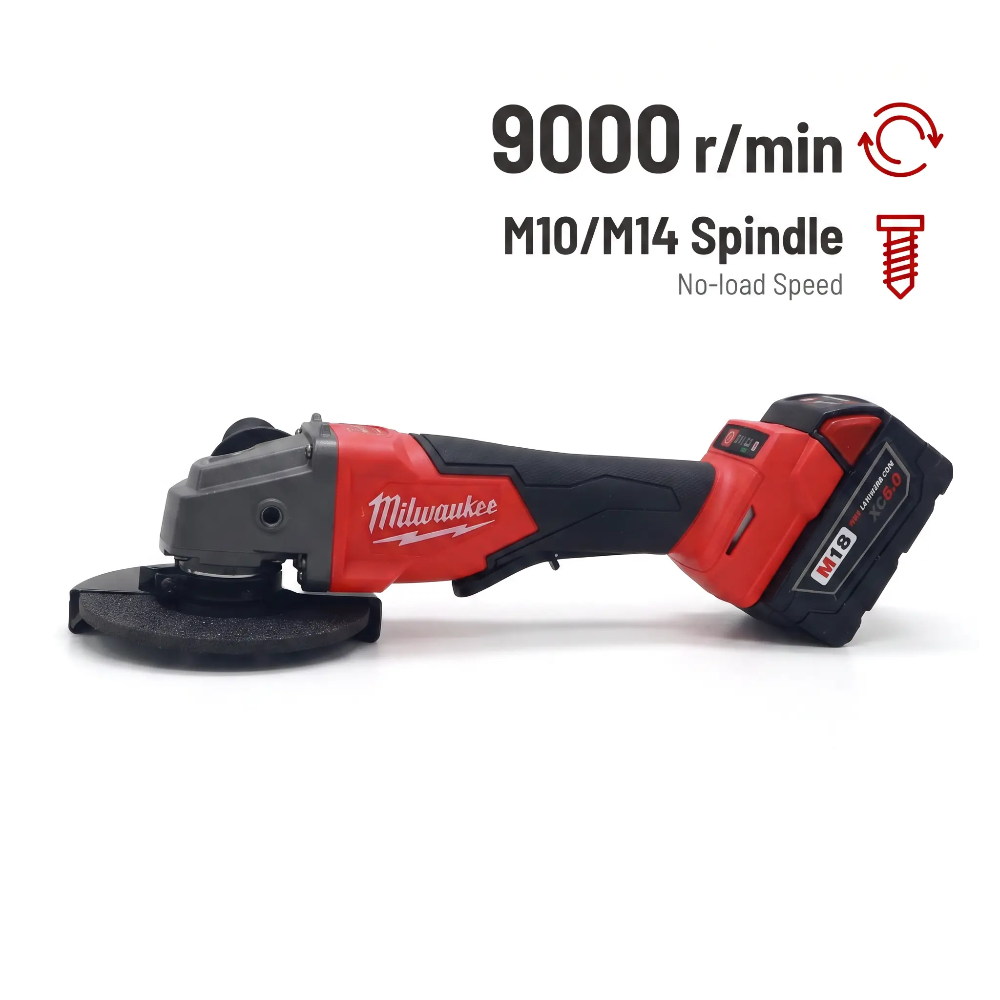 Milwaukee 125mm Angle Grinder Engineered For Precision Cutting And Smooth Grinding In Workshops cordless electric wrench heavy duty truck repair big tool