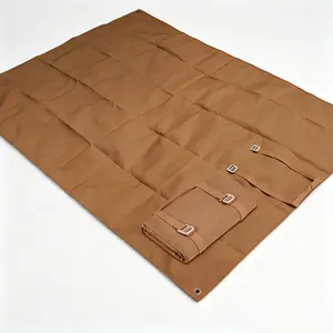 Heavy Duty Waterproof Camping Mat - Thick Oxford Cloth Tent Footprint, Portable Ground Sheet for Camping, Hiking