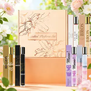 6PACK/7.1oz Women's Perfume Gift Box Set | Portable Mini Travel Fragrances for Her | Elegant Scent Assortment in Beautiful Packaging, Perfect Birthday Anniversary Valentine's Day Present