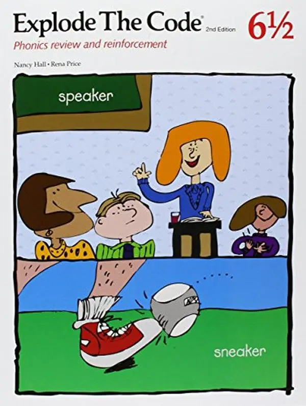 USED Book - Explode the Code 6 1/2: Phonics Review and Reinforcement by Nancy Hall (Paperback) - english