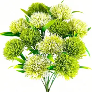 20pcs Artificial Dandelion Flowers, Decorative Flowers, Fake Plastic Bouquet for Spring & Summer Decor, Wedding Vase Centerpieces, Home & Outdoor Decoration, Garden Decorations