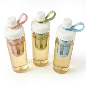 SUSTEAS Reusable Portable Washable Cold Brew Coffee Tumbler with Digital Scale and Dual-Function Tea Filter Net