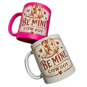 Be Mine Cowboy Valentines Day Coffee Mug