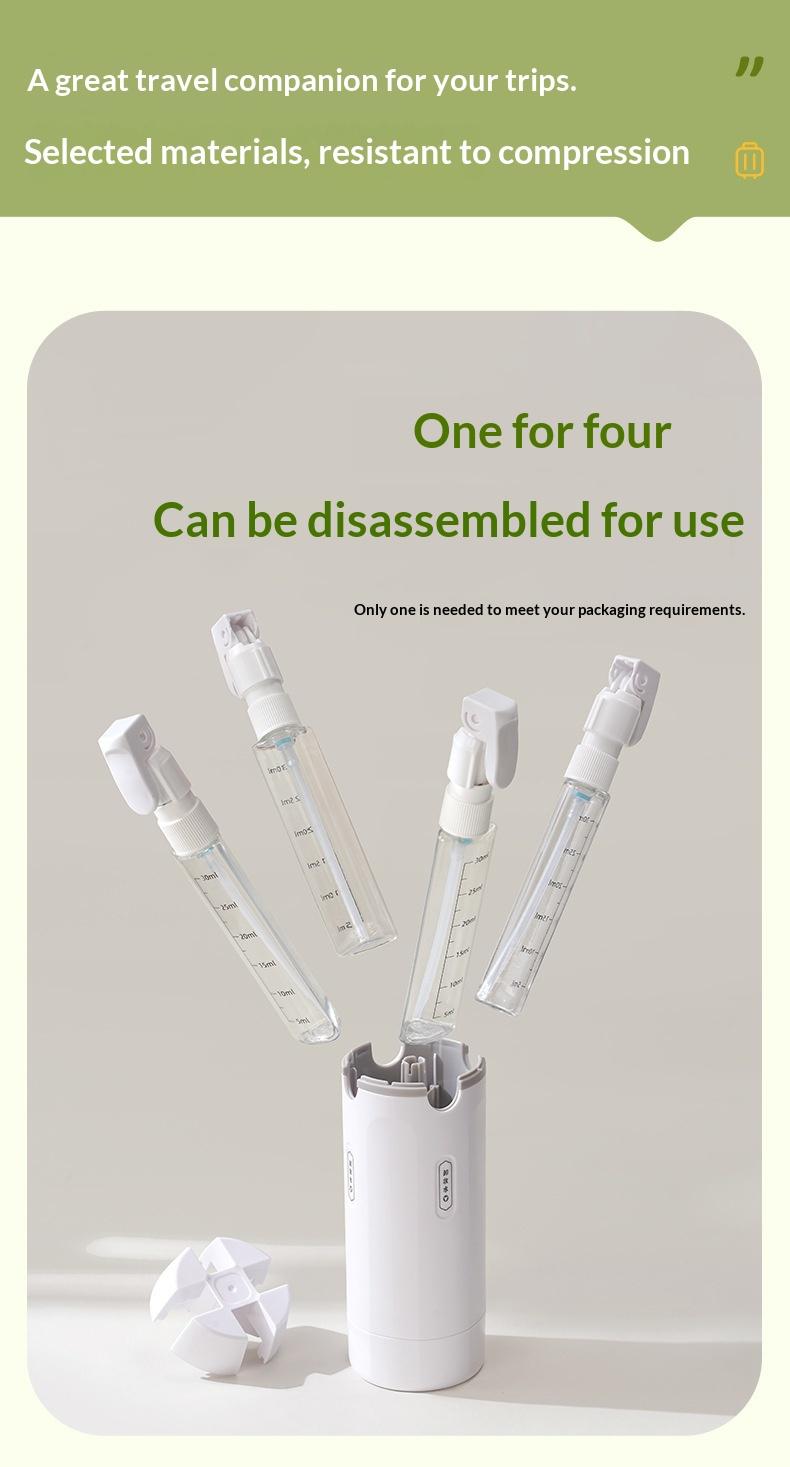 4 In1Travel Dispenser Portable Leak Proof