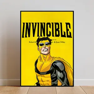 Sinister Mark Unframed Poster Canvas – A Must-Have for Invincible Fans, Perfect for Bedrooms, Offices, and Geek Collections