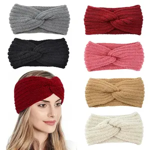 6 pack Knitted Headband, Spring, Autumn and Winter, Warm Ear Protection Headband for Women and Girls, Soft and Comfortable Elastic headwear Design