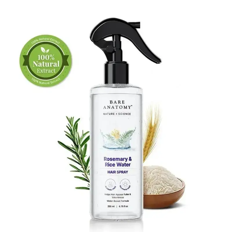 Nature x Science Rosemary & Rice Water Hair Treatment Conditioner, 100% Natural Extract, Soothing Daily Haircare, Soft & Smooth, Non-Greasy, Fast-Absorbing, Hair Growth Product, 200 ml