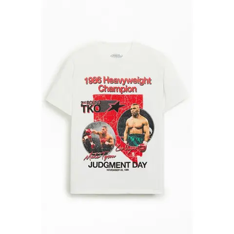 PacSun Men's Mike Tyson Judgment Oversized T-Shirt - Multicolor