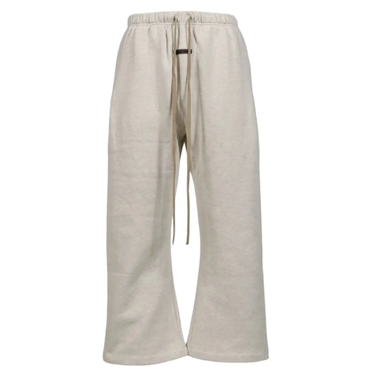 Fear of God Essentials Flare Sweatpant Oatmeal Heather Men's Fashion Pants New