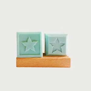 StarBars Clarity Shampoo and Conditioner Bar Combo - natural and handmade, plastic free, for shiny, healthy hair, antioxidant formula for extra cleansing and clarifying. Bootleg Gin scent
