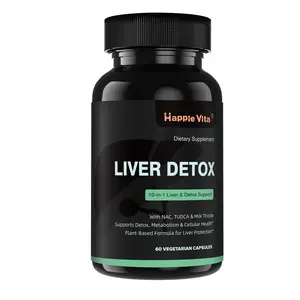 Liver Cleanse Detox & Repair 60 Capsules - Herbal Liver Support Milk Thistle Supplement - Milk Thistle, NAC, Artichoke Leaf, Turmeric Root, Dandelion Root, TUDCA, Choline, Beet Root, Berberine HCI, Zinc,