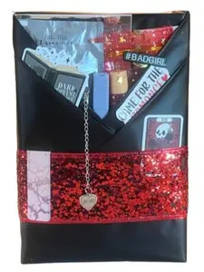 Wicked Surprise Blind Date Book Set with Stickers Highlighter Bookmarks & Beauty Items - Erotica Taboo Masked Men Stalker Forbidden Themes Gift Box Set