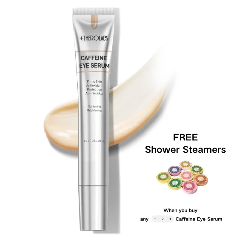 Caffeine Eye Cream for Firming & Brightening - With Hyaluronic Acid & Vitamin E to Smooth Wrinkles - Intensely Hydrating & Revitalizing Treatment