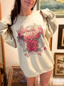 Rock & Roll Graphic Top