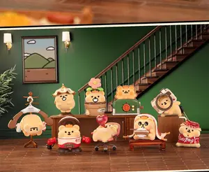 【TOPTOY】Kawaii Bear Bug Peekaboo Figure – Cute Blind Box Collectible Toy-Perfect Thanksgiving Gift, Unique HolidayHome & Office Decorations