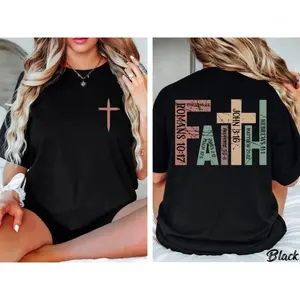 Retro Christian Shirts, Religious Shirt, Bible Verse Shirt,Retro Faith Shirt,Christian Cross Shirt,Praying Mama Shirt, jesus, Cotton Top