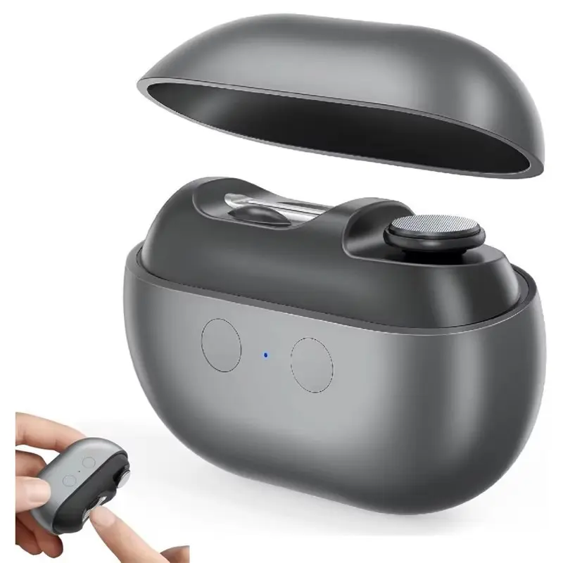 2-in-1 Electric Nails Cutter Trimmer Polisher Manicure Pedicure Tool Nail Tools Nail Care TYPE-C Charging Automatic Fingernail Clipper With Auto LED Light for Kids & Adults