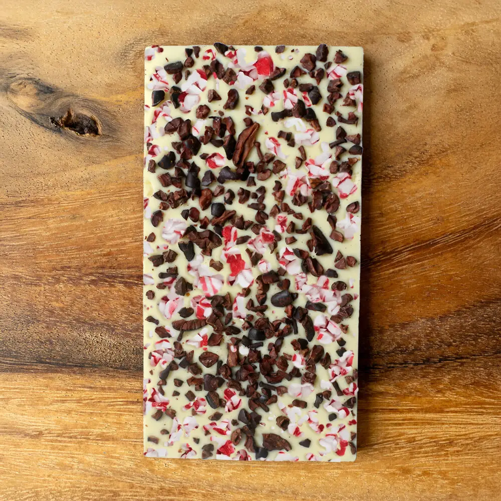 White Chocolate Peppermint Crunch Bar