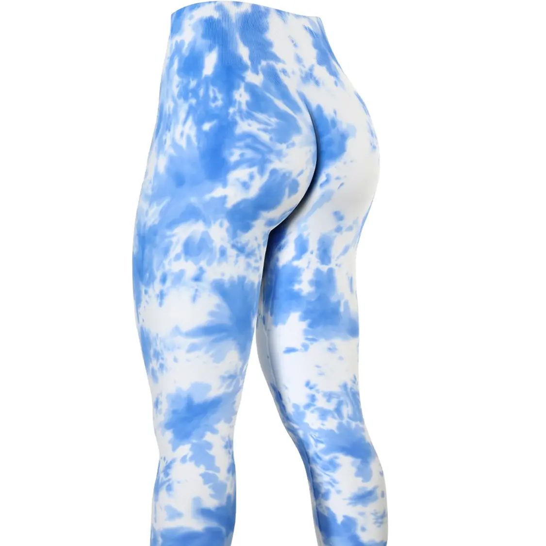 White-Diva Blue Tie Dye