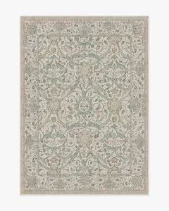 Montreal Natural Jade Flatwoven Rug by Morris & Co.