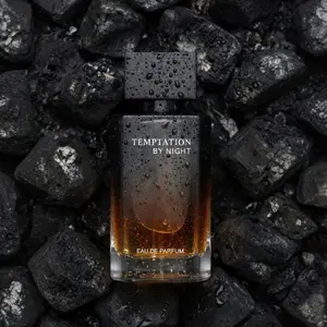 Temptation by Night - Eau de Parfum - 100mL Cologne for Men - Intoxicating Ultra-Seductive Scent with Amber Cinnamon Vanilla & Soft Florals