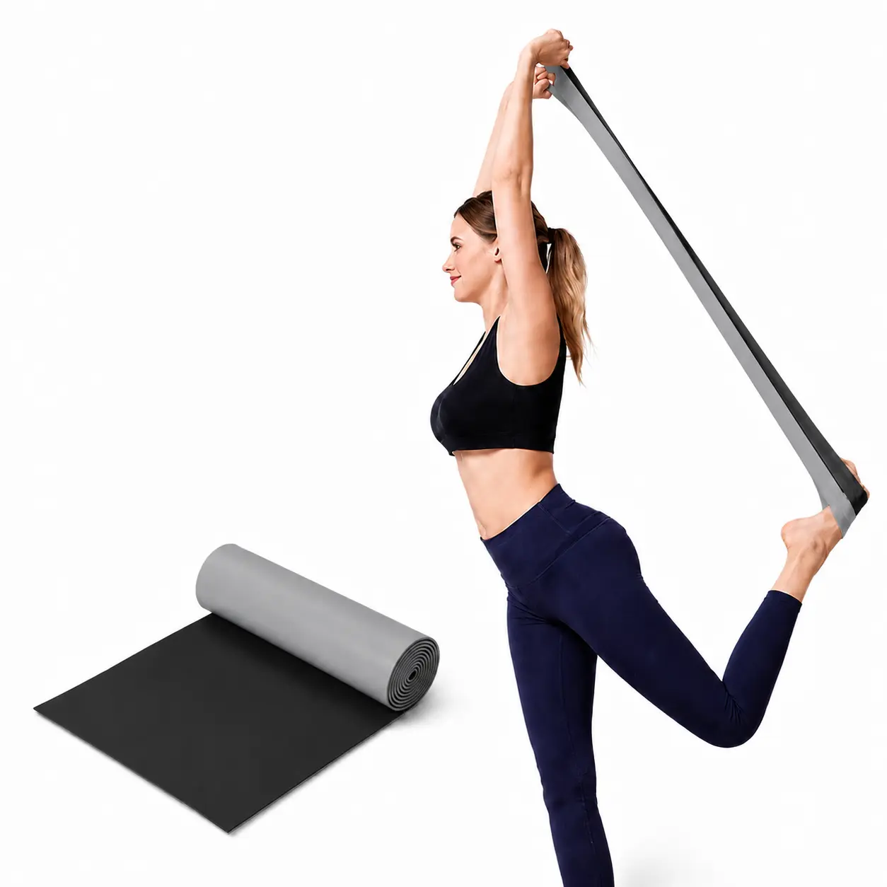 Unisex TPE Portable Fitness Band - Durable Stretch Strap for Resistance Band Workout, Assisted Lifts, Bodyweight Training, Home Fitness Accessory, Home Workout, Assisted Resistance Bands band stretcher